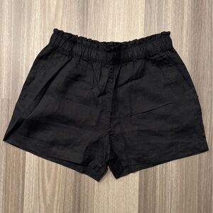 H&M Pull On Linen Short Size M